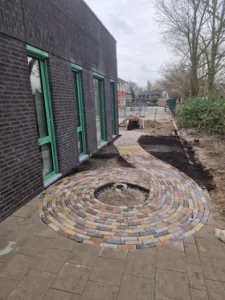 straatwerk in vleuten